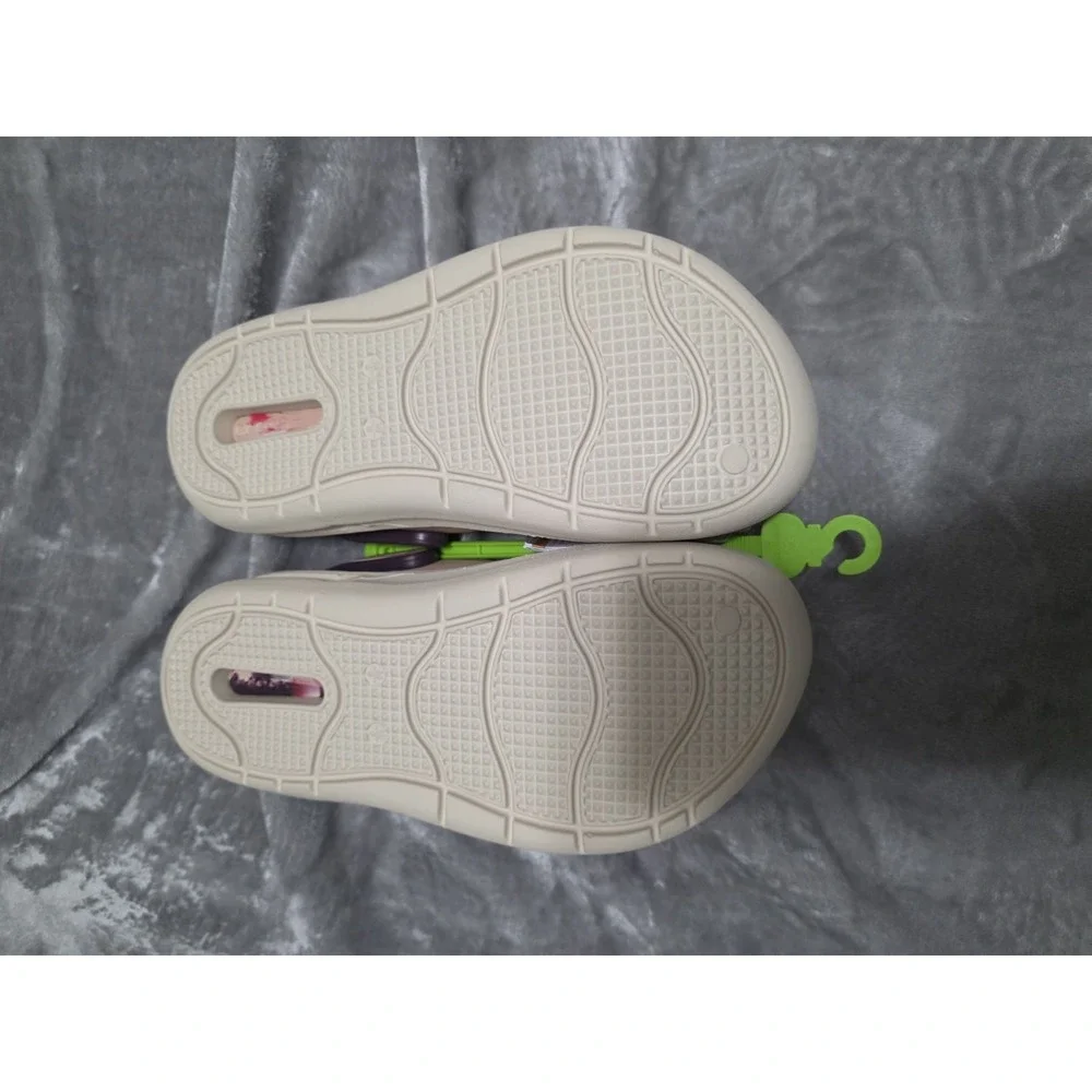 Crocs Inmotion Pink Caramel Marbled‎ Clog Men's Size 12 Slip On Shoes